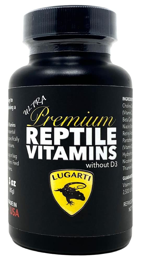 Lugarti Ultra Premium Reptile Vitamins without D3